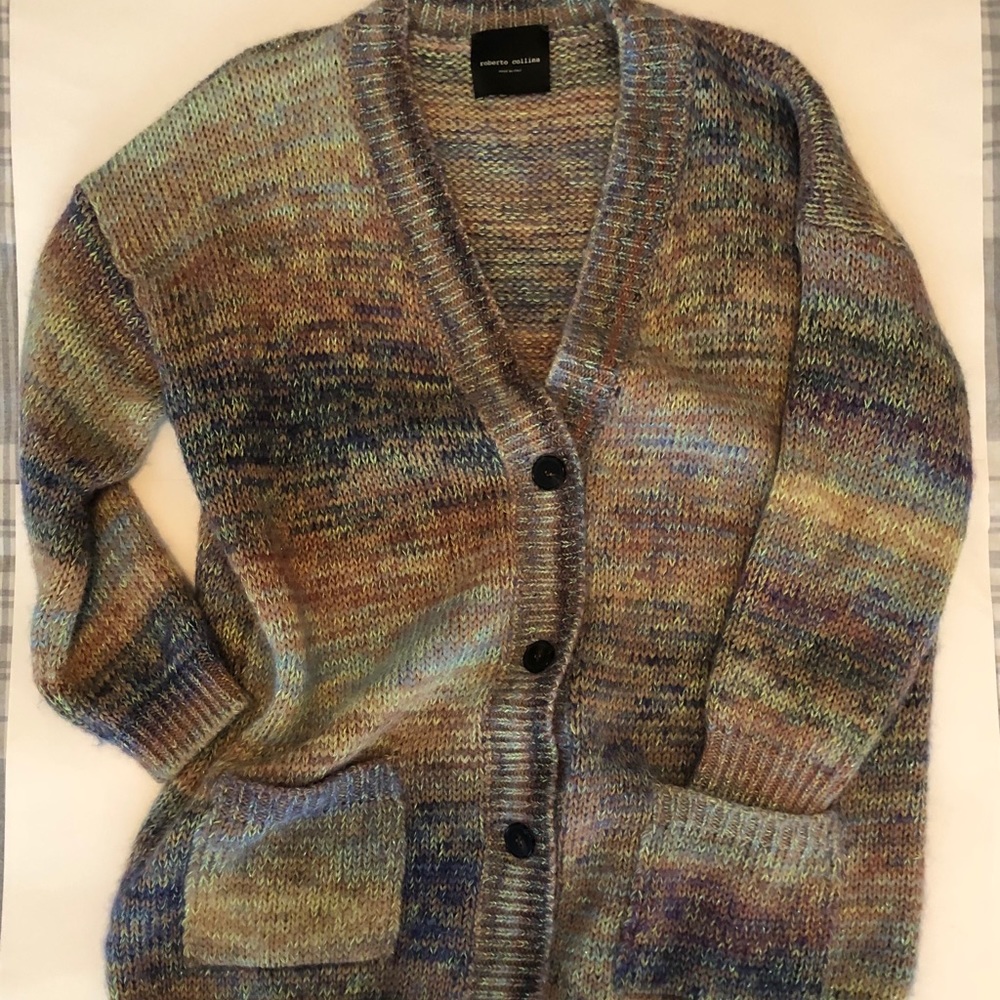 Robert Collina Oversized Cozy Cardigan